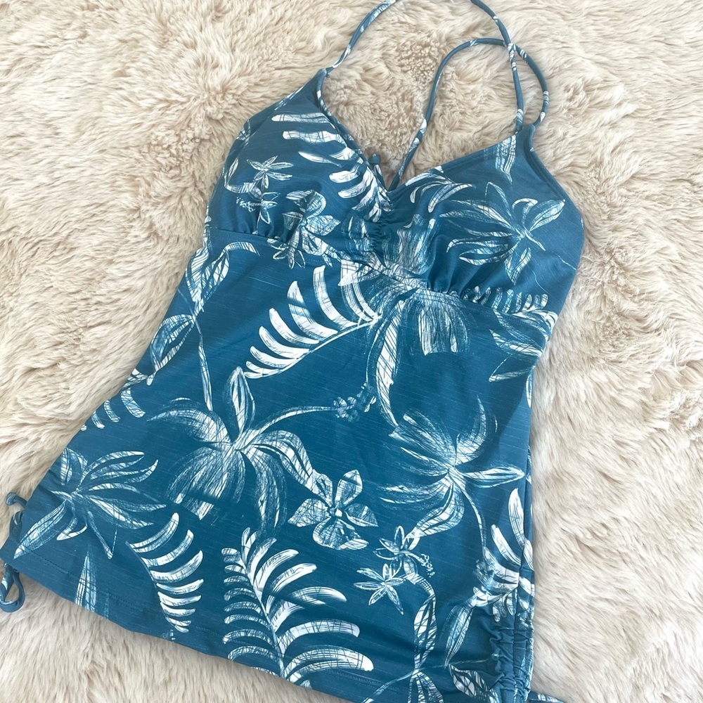 Quint Soul floral tropical Tankini top  - XS